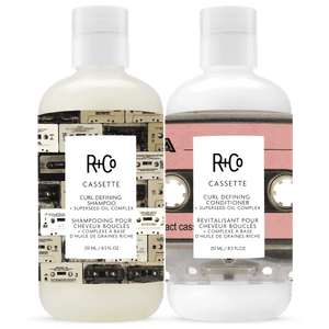 CASSETTE Curl Defining Shampoo + Conditioner Set
