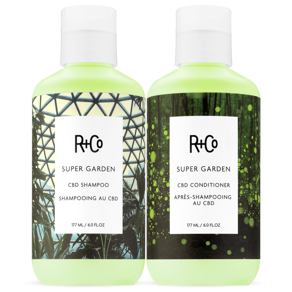 SUPER GARDEN Shampoo + Conditioner Set – R+Co Pro