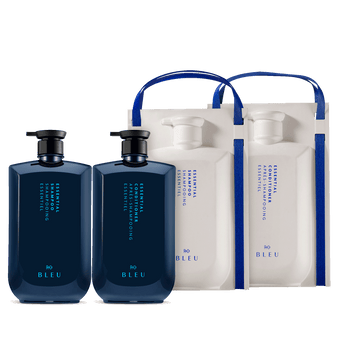 BLEU Essentials Shampoo & Conditioner Liter Set