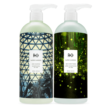 SUPER GARDEN Shampoo + Conditioner Liter Set