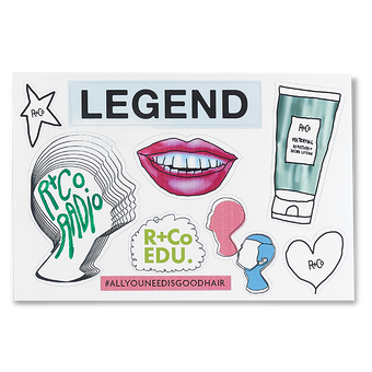 R+Co Radio Legends Stickers